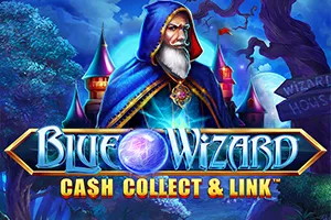 Blue Wizard: Cash Collect & Link - SNIPLAY88